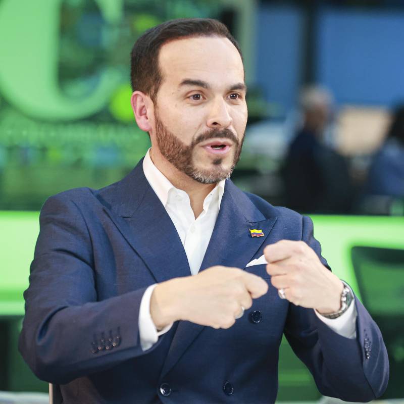 Abelardo de la Espriella propone un mecanismo antes del 10 de diciembre para elegir a un único candidato de oposición. Foto: Manuel Saldarriaga Quintero.