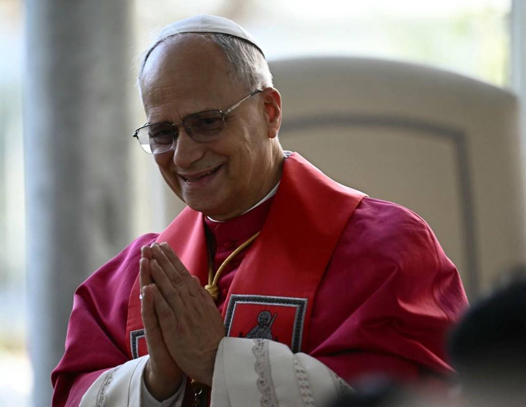 El Papa León XIV. FOTO: AFP