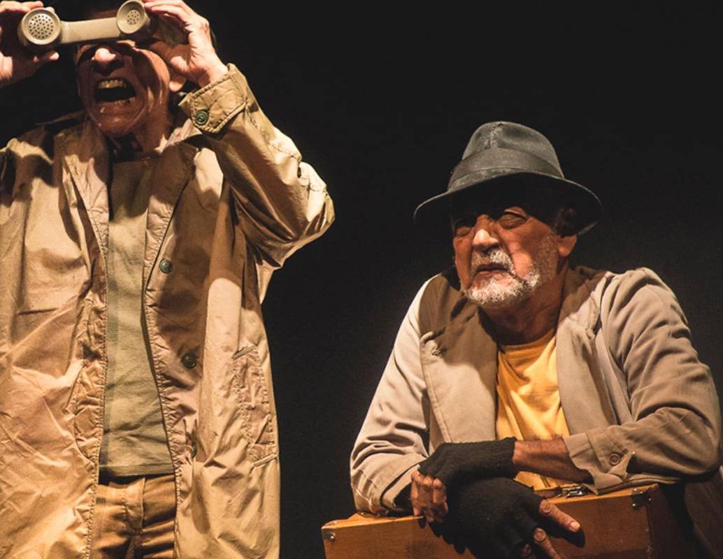 En el 2025 los Premios ponen de nuevo al teatro en escena. En el 2019, durante los 51.° PNC, el reconocimiento en modalidad teatro se lo llevó Teatro del Presagio, espacio cultural caleño que se postuló con su obra Actores de provincia (en la imagen), una metáfora de la creación artística. FOTO cortesía Teatro del Presagio