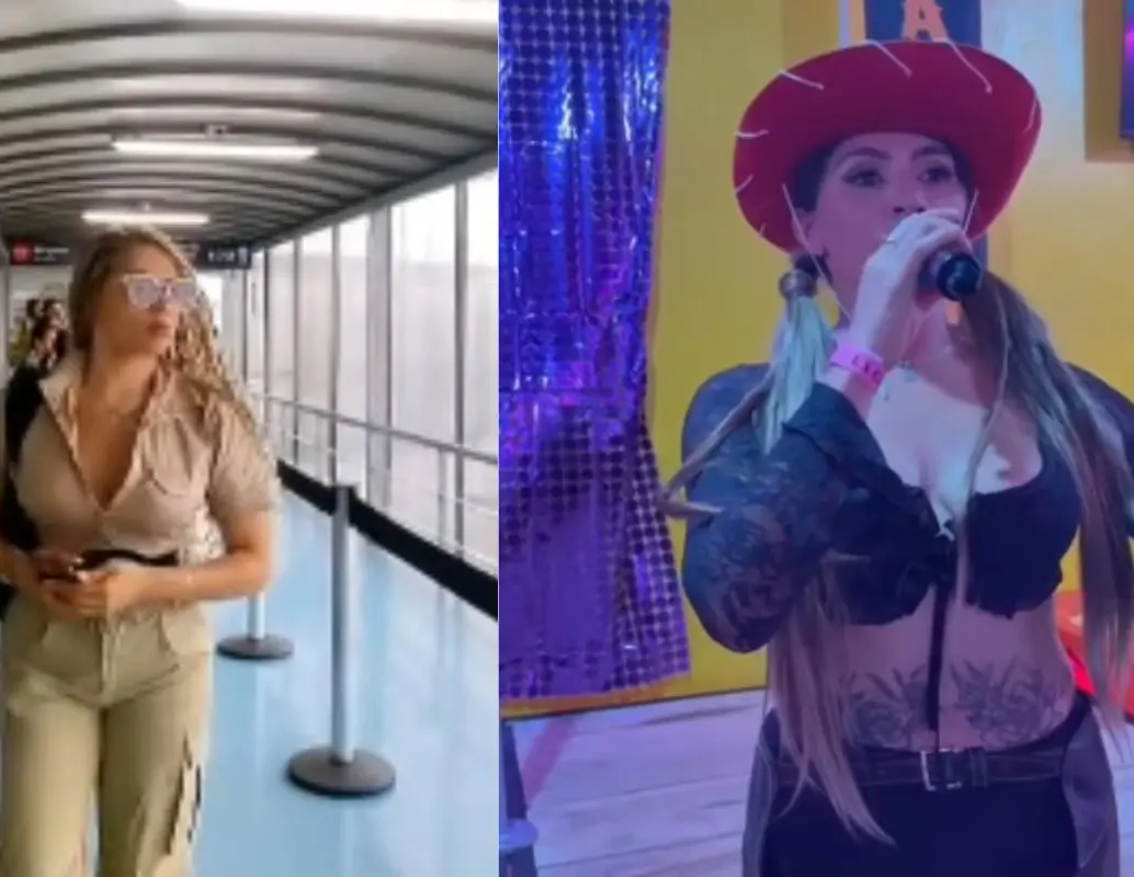 Mayerly Díaz, conocida como La Voz de Quipile, publicó su último video en Instagram días antes de morir tras complicaciones médicas aún en investigación. FOTO: captura de video. 