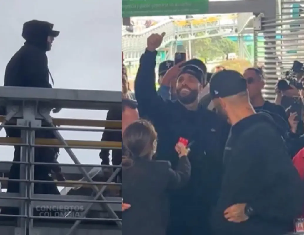Nicky Jam sorprendió a usuarios de TransMilenio durante un recorrido hacia el estadio El Campín, donde promocionó su próximo concierto en Bogotá. FOTO: Captura de video.