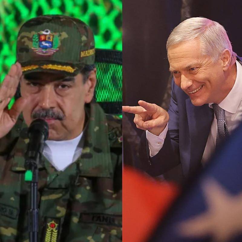 Nicolás Maduro lanzó una advertencia a José Antonio Kast por su discurso sobre migración en Chile. FOTO: AFP.