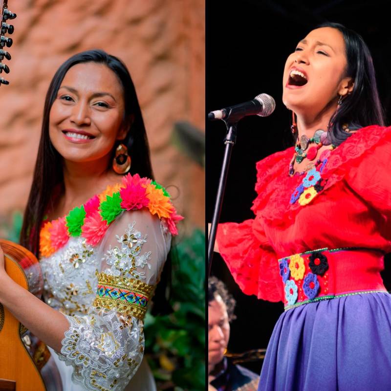 Niyireth Alarcón es una de las voces femeninas más reconocidas de la música colombiana. FOTOS Cortesía Juan Camilo Arias y Juan Carlos Mazo
