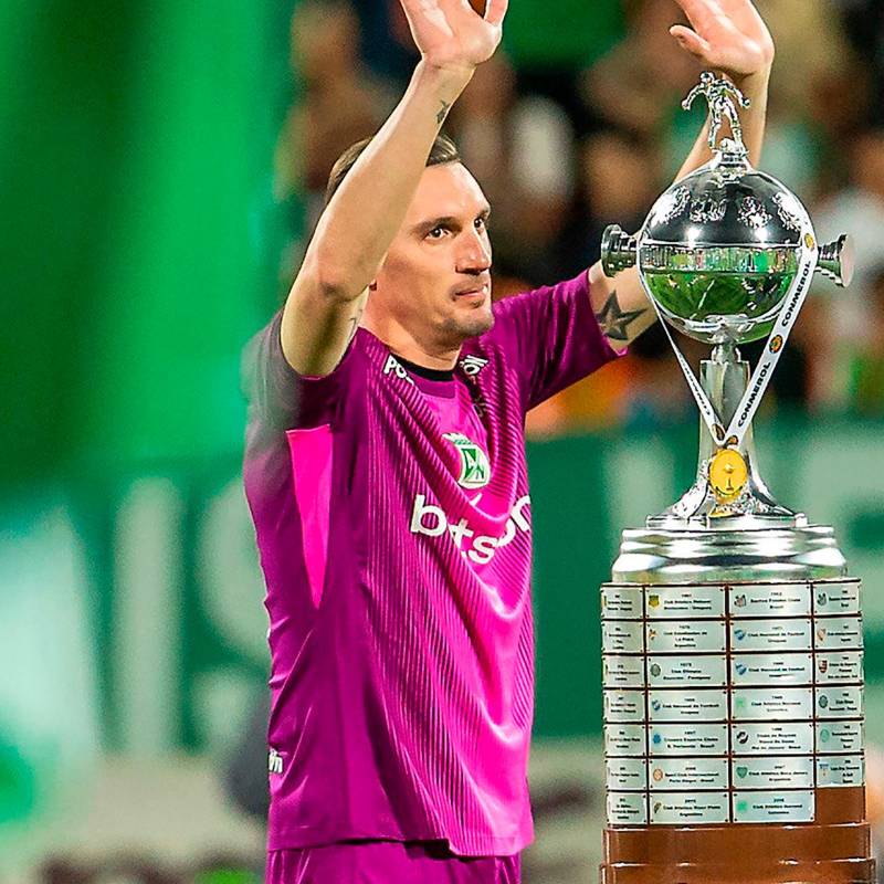 El futbolista argentino Franco Armani es uno de los refuerzos “estelares” del fútbol colombiano para el segundo semestre del año. Foto: Camilo Suárez