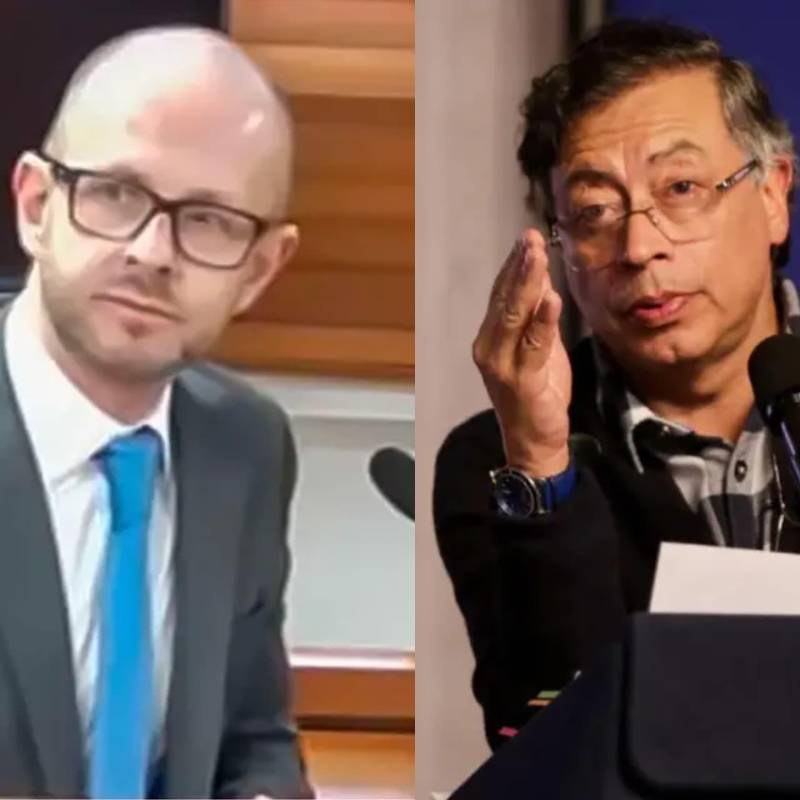 Andrés Felipe Arias invitó al presidente Petro a un debate público. Foto: Captura de pantalla/Colprensa.