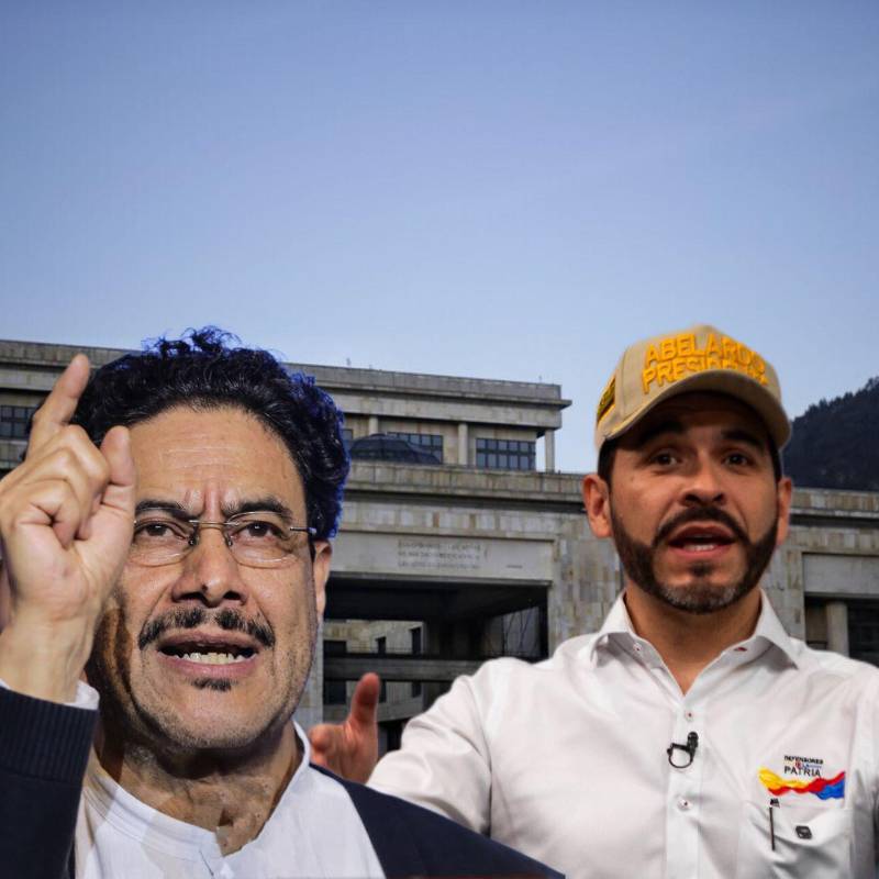 La Corte Suprema de Justicia, la Corte Constitucional y el Consejo de Estado le hicieron un llamado a Iván Cepeda y Abelardo de la Espriella, quienes se disputan la presidencia de Colombia. Fotos: Colprensa y Manuel Saldarriaga