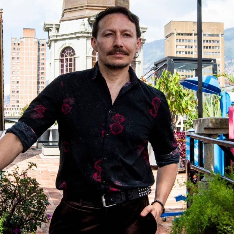 Johan Velandia es uno de los dramaturgos colombianos actuales de mayor proyección internacional. Foto: Julio César Herrera