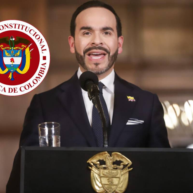 De la Espriella habló en un evento en el que presentó algunas ideas de lo que la Corte representa para él. Foto: Colprensa