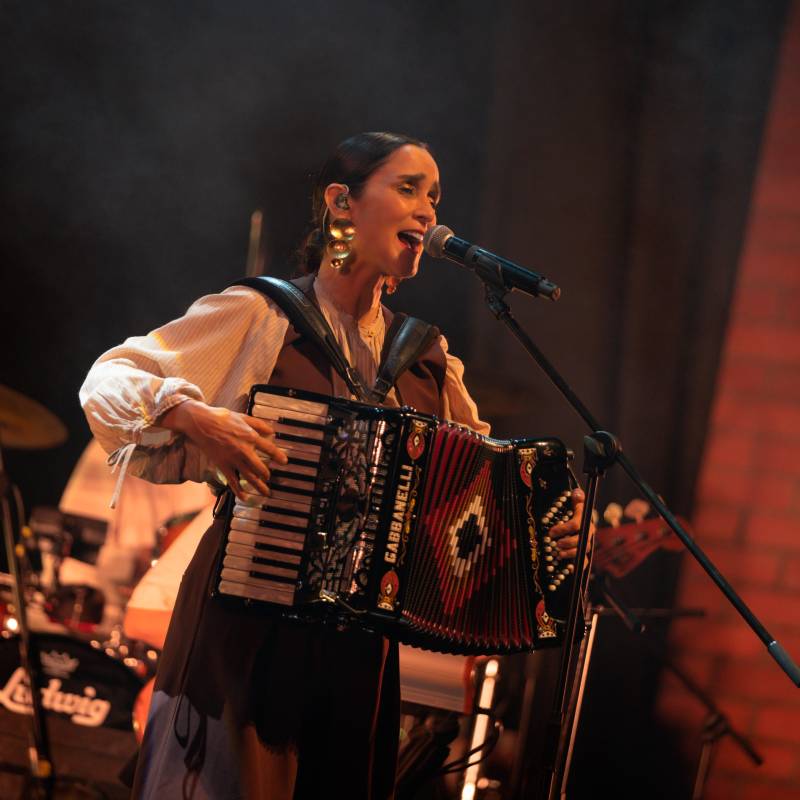 Julieta Venegas se presentó en Medellín este fin de semana. FOTO Cortesía Páramo Presenta