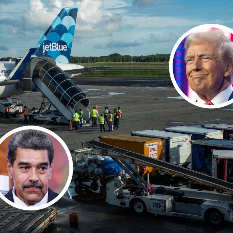 La cooperación fue confirmada por el Ministerio de Relaciones Exteriores y Asuntos de la CARICOM, de Trinidad y Tobago, para que los aviones de EE. UU. transiten por los aeropuertos. FOTO: AFP y Getty