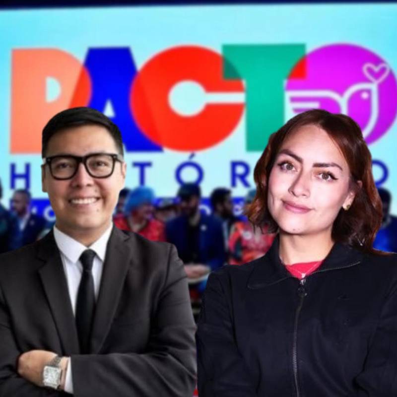 La consulta del Pacto Histórico del pasado 26 de octubre obtuvo más de 2,7 millones de votos y definió el candidato presidencial para 2026 (Iván Cepeda) y el orden de las listas al Congreso. Estos son Walter Alfonso Rodríguez Chaparro y Laura Daniela Beltrán Palomares. Foto: Colprensa/Redes Sociales. 