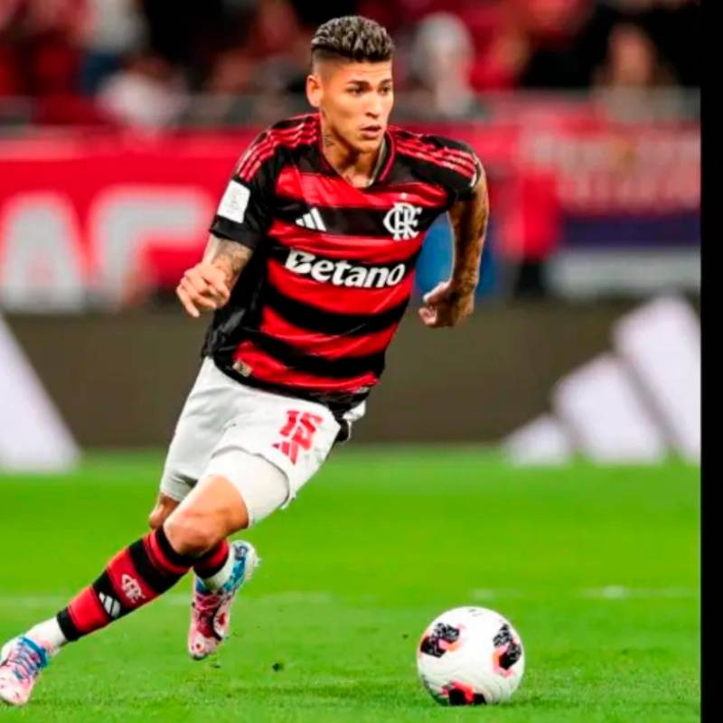 El volante cartagenero Jorge Carrascal, de 27 años, es uno de los habituales convocados de la Selección Colombia. Brilla en el Flamengo. Foto: tomada del x de @FlamengoCR