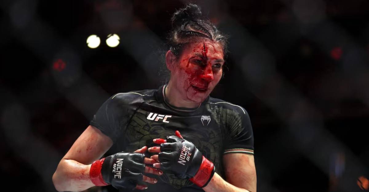 With her forehead smashed: this is how Irene Aldana finished a bloody UFC fight in Las Vegas