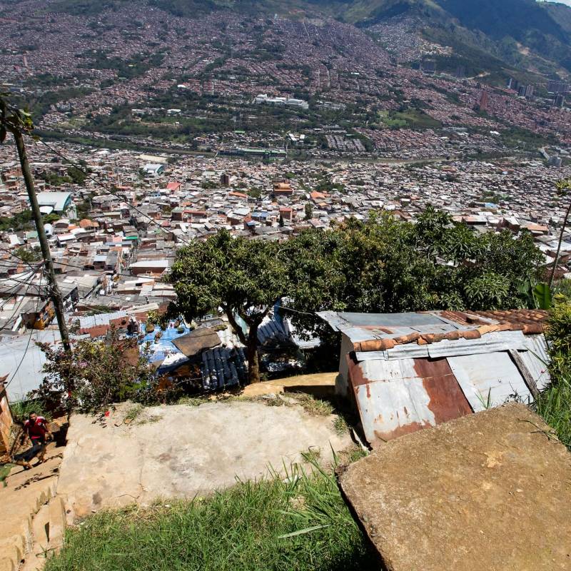 Antioquia es el departamento con más familias beneficiarias de Tránsito a Renta Ciudadana. FOTO JAIME PÉREZ 
