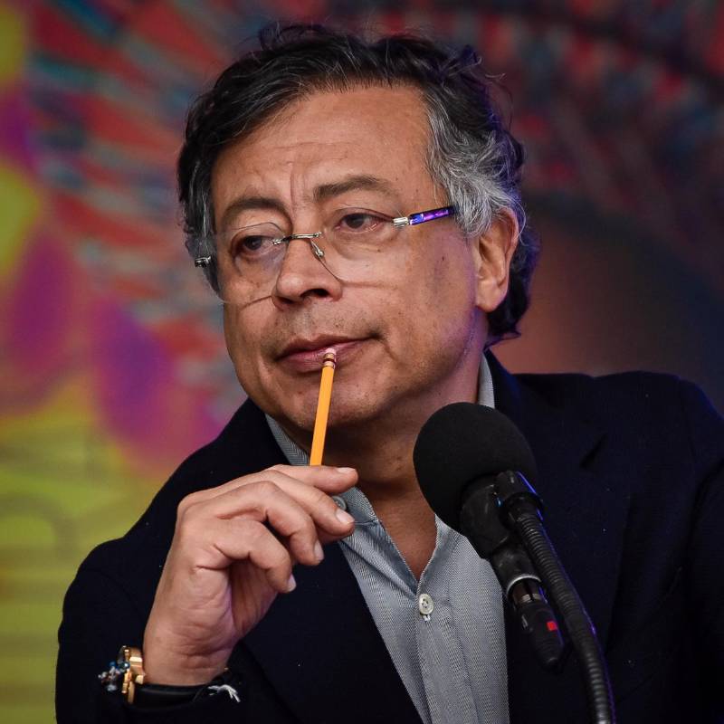 Gustavo Petro, presidente de Colombia. FOTO: Colprensa.