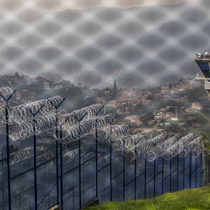 Mientras veedurías alertan de más de 60 casos de reclusos de la cárcel de El Pedregal contagiados de tuberculosis, la Secretaría de Salud contabiliza 48. Foto: Julio César Herrera Echeverri.
