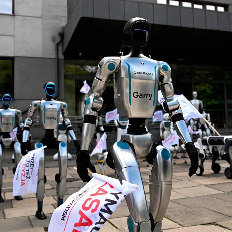 La inteligencia artificial enfrenta expectativas de transformación económica y advertencias sobre los riesgos asociados con su desarrollo. FOTO AFP