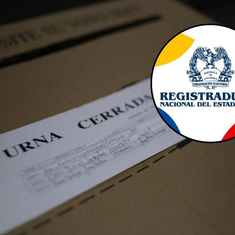 Ya este lunes empiezan las votaciones en el exterior. Se llevarán a cabo durante toda la próxima semana. Foto: Colprensa/Registraduría.