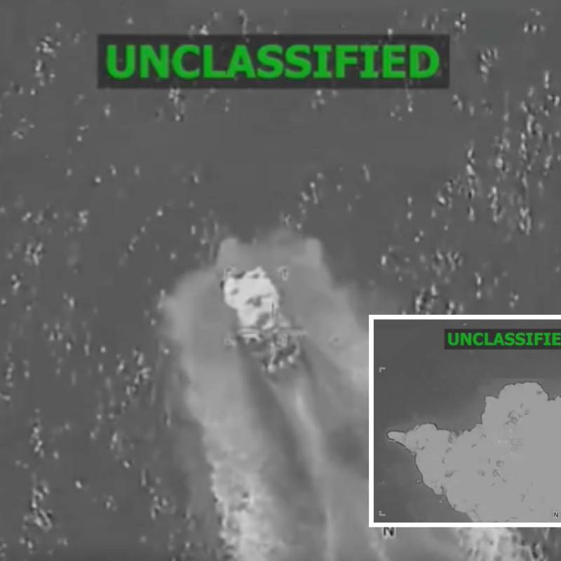 El operativo lo confirmó el secretario de Guerra, Pete Hegseth. Foto: Redes Sociales @Southcom