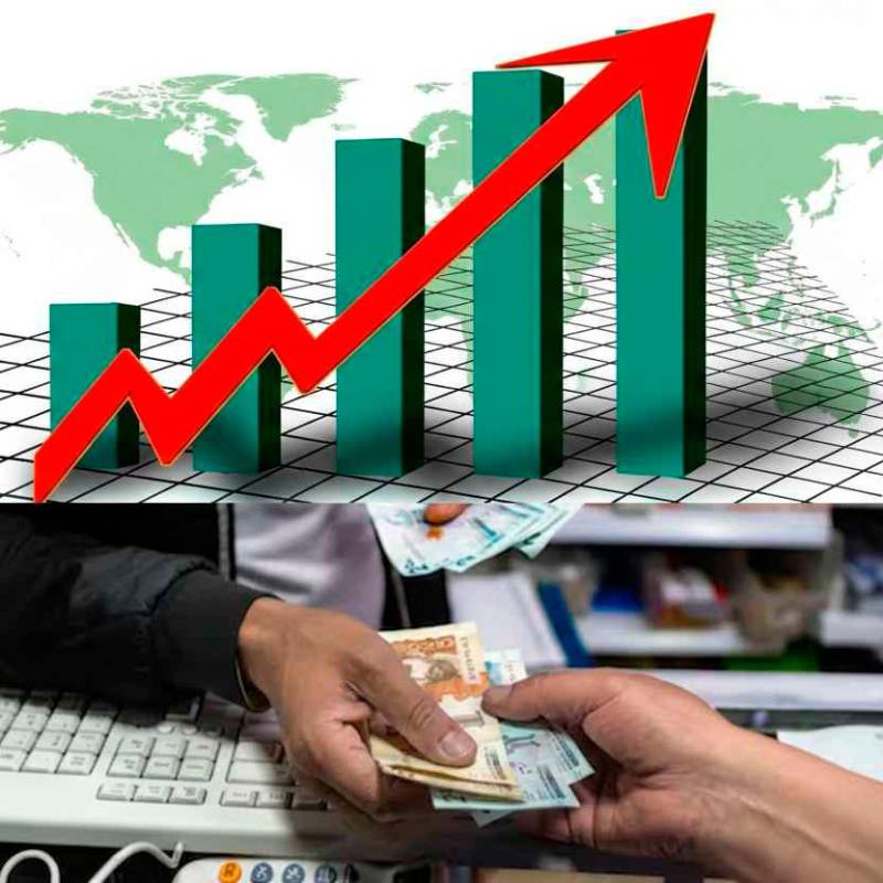 El Banco de la República revisó al alza sus proyecciones de inflación y desempleo tras el aumento del salario mínimo para 2026. FOTO: Elaboración propia y EL COLOMBIANO