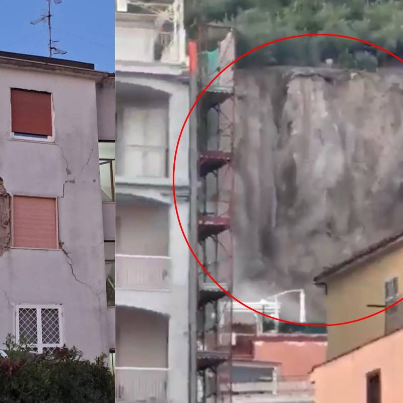 Terremoto en Italia con epicentro en Pozzuoli, cerca de Nápoles, deja al menos 10 heridos. Foto: tomada de X @mondoterremoti