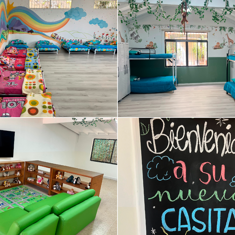 Así lucen las nuevas instalaciones de La Casita de Nicolás. FOTOS Cortesía