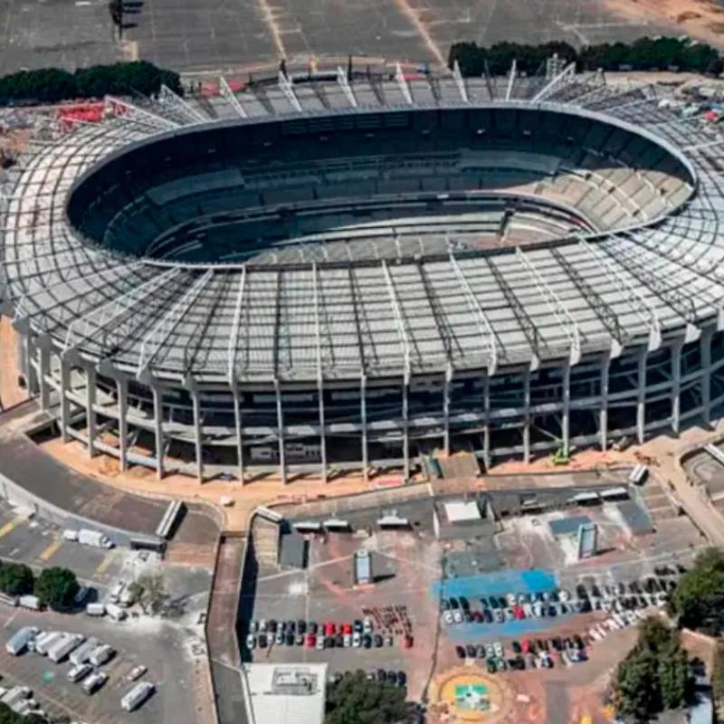 El estadio Azteca, de Ciudad de México, recibirá el primer partido del Mundial Norteamérica 2026 el próximo 11 de junio. Foto: Getty