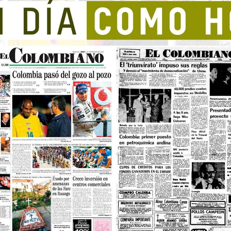 Un día como hoy 5 de septiembre