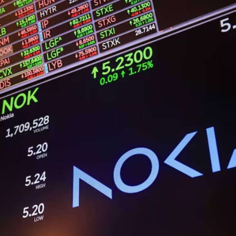 Acciones de Nokia se desploman tras recorte de sus previsiones por los aranceles. FOTO: GETTY