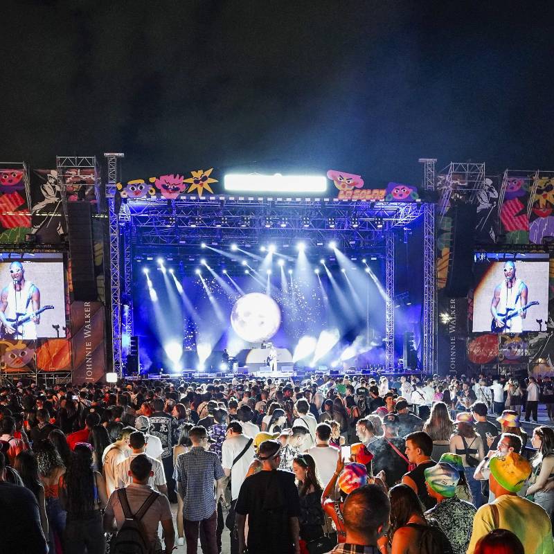 Descripción: En el Parque Norte se vivió un culto a la música electrónica y urbana con La Solar, el festival más ardiente de la ciudad que duró dos dias. FOTO El Colombiano