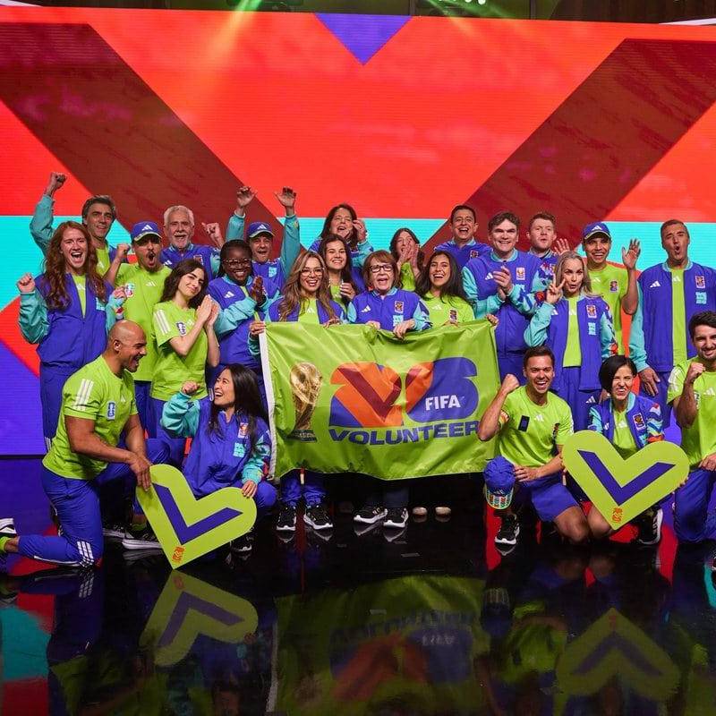 Entre ellas figuran 4.400 voluntarios que apoyarán la operación del torneo en la Ciudad de México. Foto: @UNVolunteers