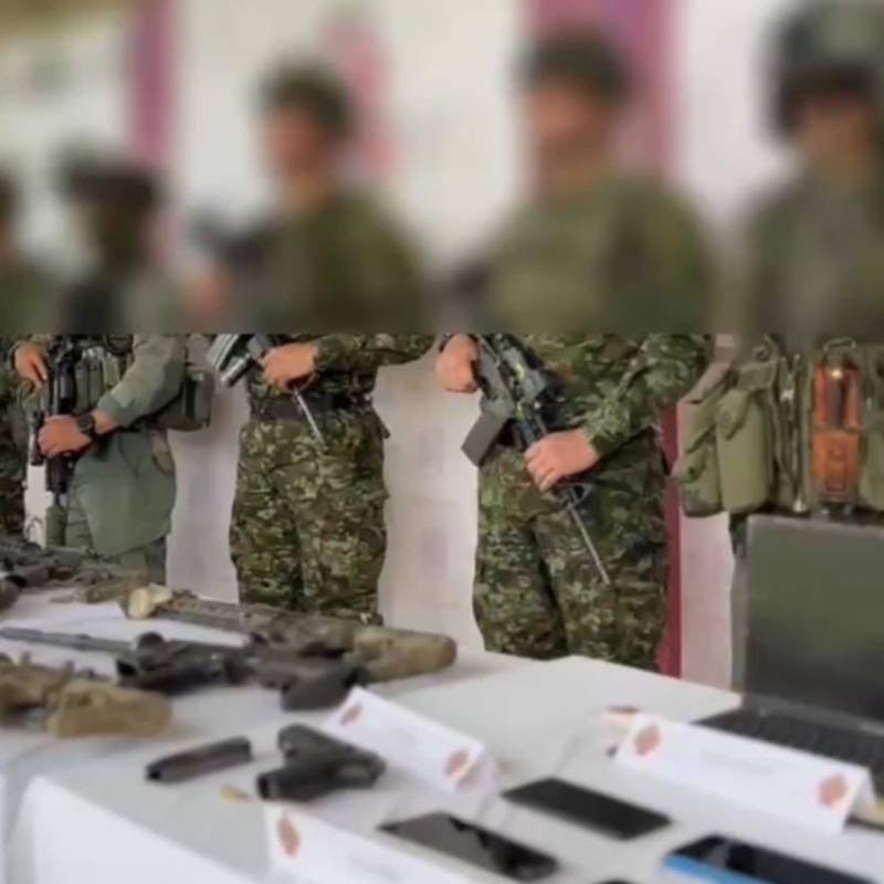 Contundente golpe del Ejército a las disidencias de Farc bajo la estructura Jaime Martínez, en Cauca. FOTO: Ejército Nacional