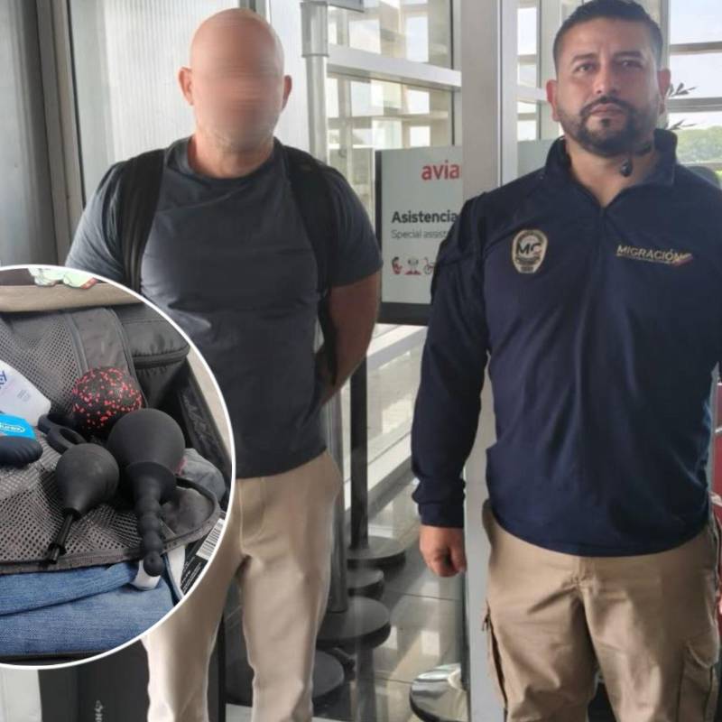 El ciudadano alemán permanecerá en control migratorio hasta que se defina su salida. Foto: Migración Colombia