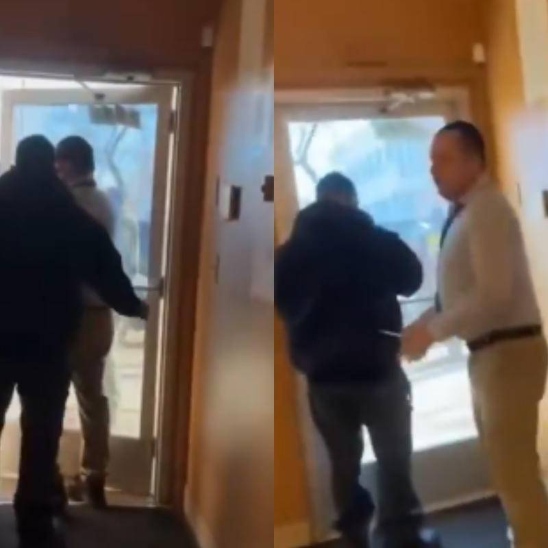 El Consulado de Ecuador en Minneapolis activó protocolos de seguridad tras el presunto intento de ingreso de un agente de ICE, según reportó la Cancillería ecuatoriana. FOTO: captura de video. 