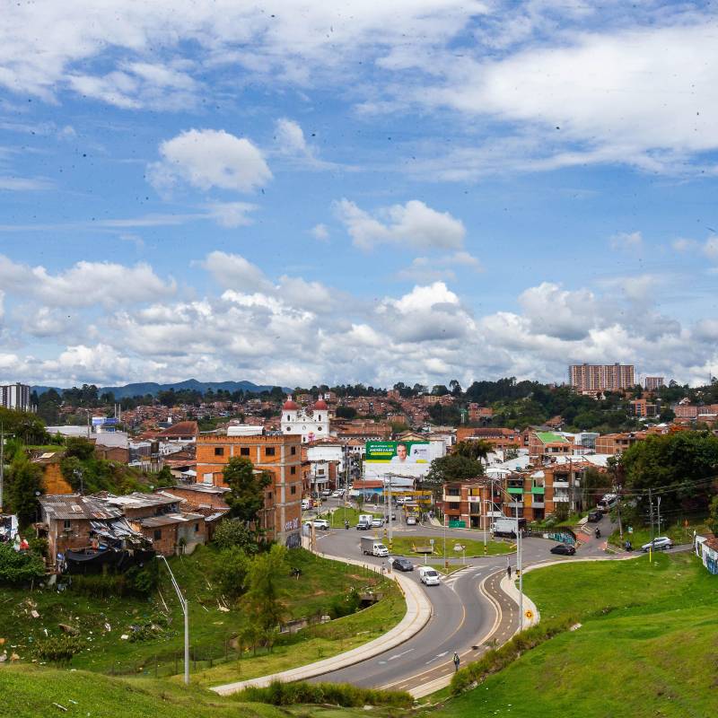 Panorámica del Oriente antioqueño. Foto: EL COLOMBIANO