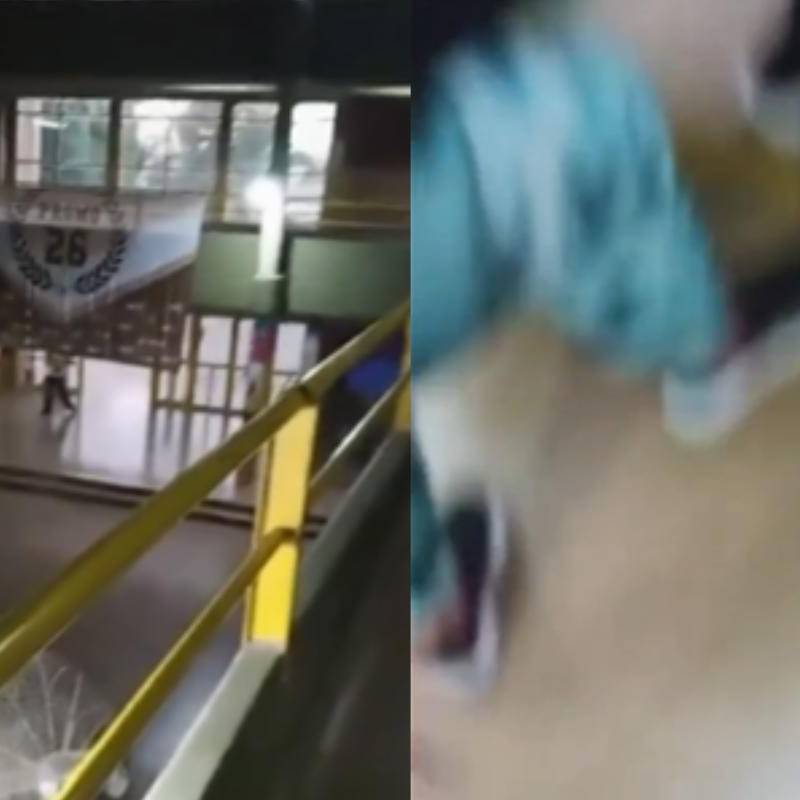 El tiroteo ocurrió en una escuela de San Cristóbal, en la provincia argentina de Santa Fe, y dejó un estudiante muerto y varios heridos. FOTO: Captura de video, redes sociales. 