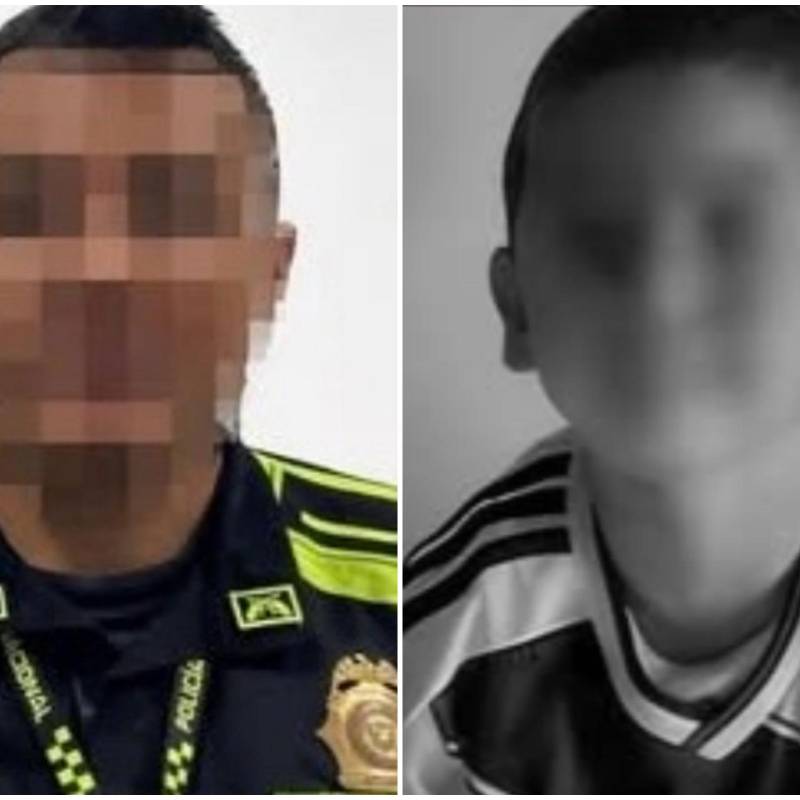 El patrullero de la Policía fue capturado tras presuntamente disparar contra su pareja y su hijo de 4 años durante una discusión tras haber llegado de trabajar desde Cali. FOTO: Tomada de redes sociales