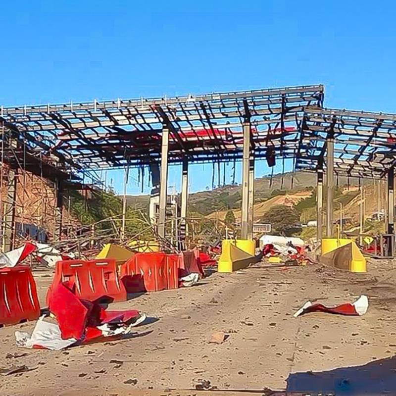 Una fuerte detonación interrumpió la tranquilidad de la madrugada en el norte del Cauca. Hacia las 2:00 a. m. de este sábado 8 de agosto. FOTO: Colprensa