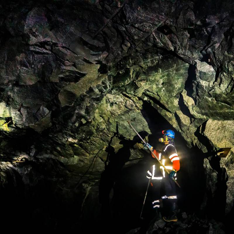 La extracción minera de oro y cobre ha sido clave en la dinámica exportadora de Antioquia en lo corrido de este año. FOTO Camilo Suárez