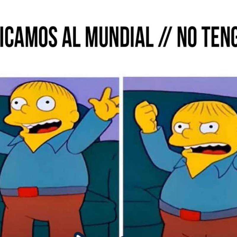 Los memes que dejó la clasificación de Colombia al Mundial 2026. FOTO: Tomada de redes sociales 