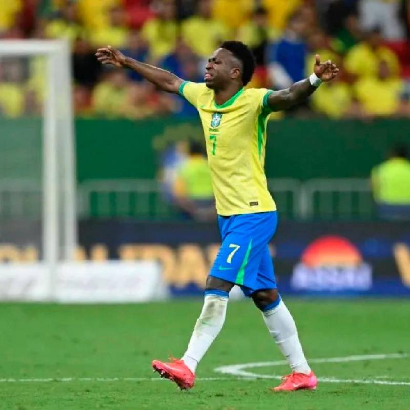 Vinícius, entre las figuras de Brasil en Norteamérica-2026. FOTO AFP