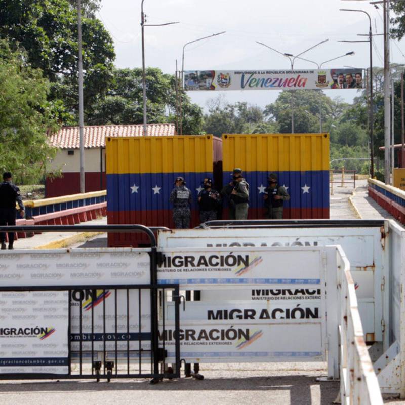 El puente Francisco de Paula Santander es el segundo más transitado entre Colombia y Venezuela luego del Simón Bolívar. Foto: Colprensa