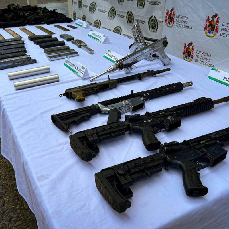 Todo el material fue dejado a disposición de la Fiscalía General de la Nación, mediante coordinación con la Seccional de Investigación Judicial (Sijín) de la Policía Antioquia. FOTO Cuarta Brigada del Ejército. 