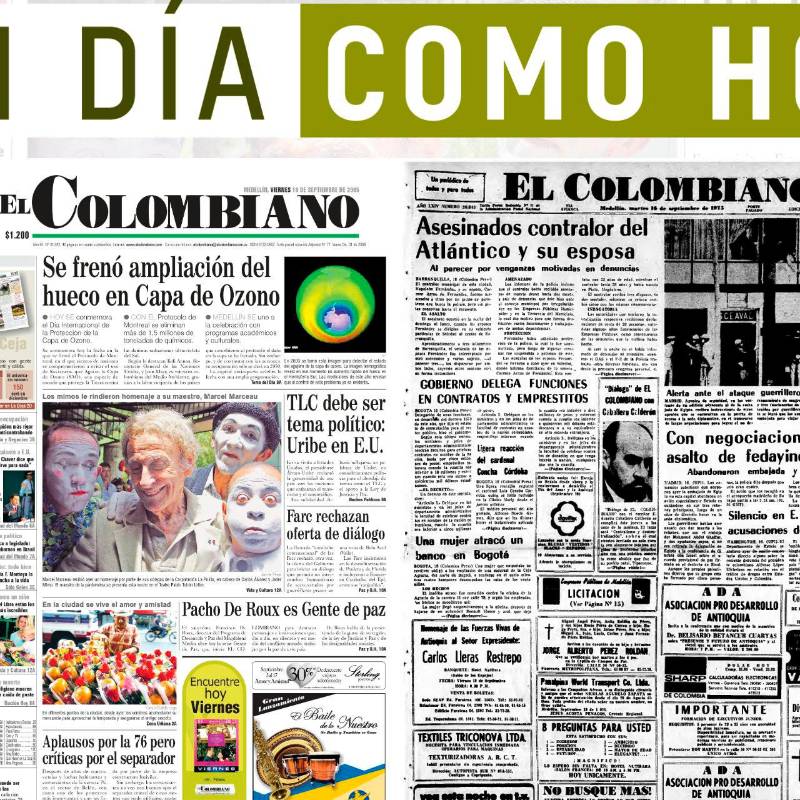 Un día como hoy 16 de septiembre