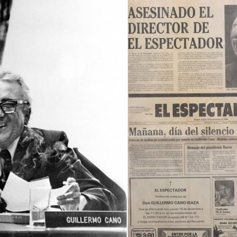 Familia del periodista Guillermo Cano deberá ser indemnizada por el Estado. FOTOS: Colprensa 