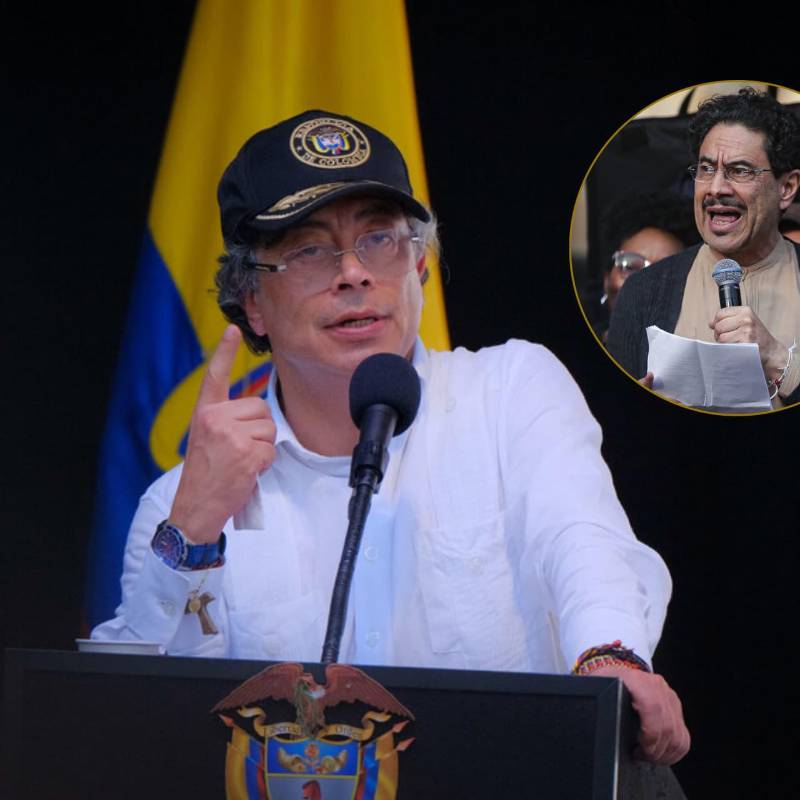 Presidente Gustavo Petro habla de plan para atentar contra Iván Cepeda. Foto: Colprensa
