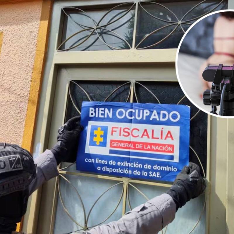 La casa ofrecía servicios de webcam, sin embargo, recibía a menores de edad que eran filmadas mientras abusaban de ellas. Fotos: Fiscalía y EL COLOMBIANO