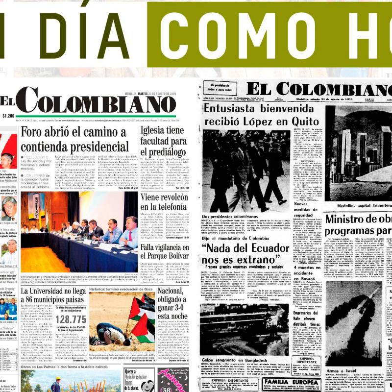Un día como hoy 23 de agosto