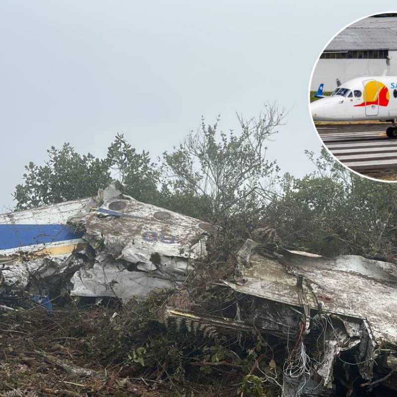 Un avión de Satena se perdió del radar cuando volaba a Ocaña, Norte de Santander. FOTO: referencia - Luis Miguel Galeano Molina 