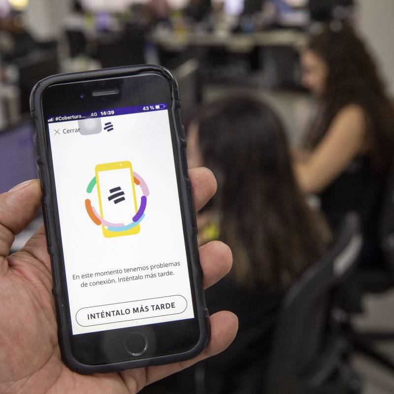 Usuarios han reportado fallas en algunos servicios virtuales de Bancolombia. FOTO: EL COLOMBIANO